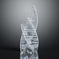 Contemporary Spiral Building Structure With Twisted Ascending Layers And Modern Architectural Design