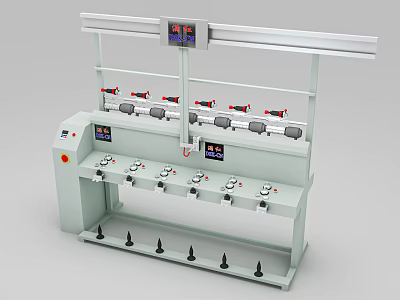 Retail Commercial Display Shelving With Multi Tiered Racks And Sturdy Metal Frames 3d model