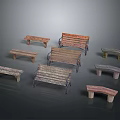 Various Types of Wooden Stools with Different Designs and Styles for Home Decor