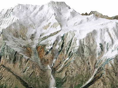 The Modern Mountain 3d model The Modern Mountain 3d model