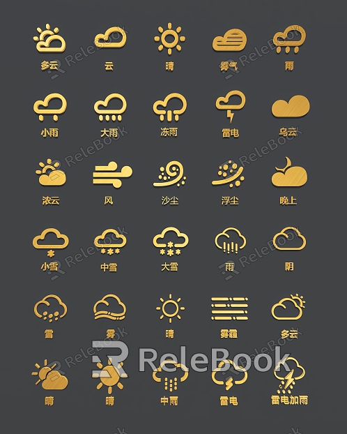 Weather Icon Weather Symbol model