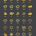 Weather Icon Weather Symbol 3d model