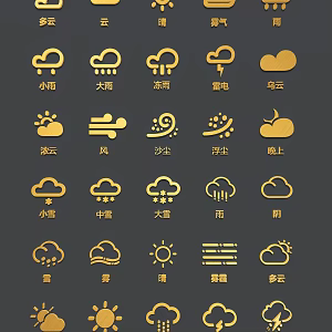 Weather Icon Weather Symbol 3d model