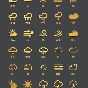 Weather Icon Weather Symbol 3d model