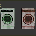 Two Samsung Desktop Computer Towers New And Old Condition Comparison 3d model