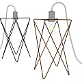 Industrial LOFT Table Lamp Iron Table Lamp 3d model