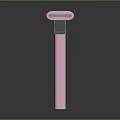 Food Preparation Tool Pink Handheld Mixer With Dots Design On Dark Background