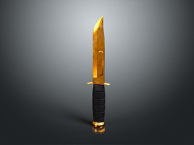 Dagger Sword Knife Bayonet 3d model