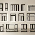 Casement Windows Various Designs For Home Interior With Different Frame Styles And Glass Panels