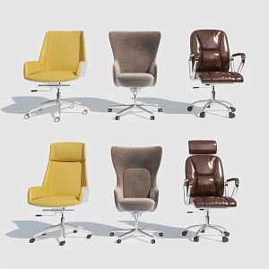 Modern office chair 3d model