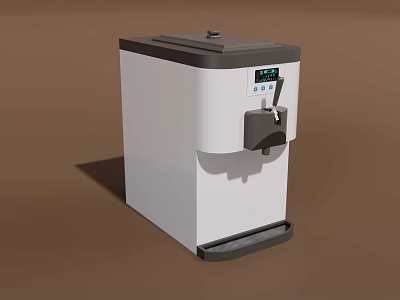 Small ice cream machine 3d model Small ice cream machine 3d model