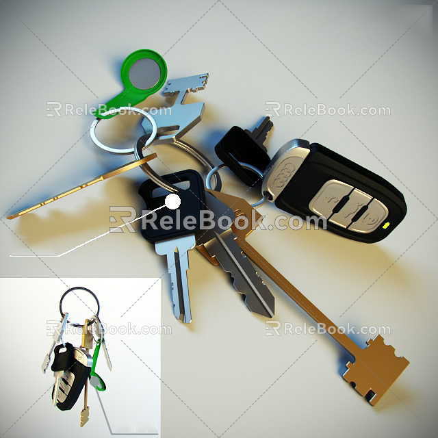 Key 3d model