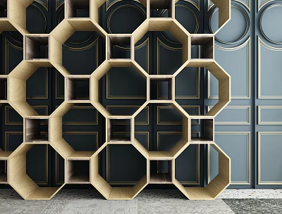 Modern Storage Cabinet Display Cabinet 3d model