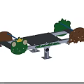 Fun Animal Shaped Garden Ornament Seesaw With Frog Dinosaur Ladybug Design For Kids Outdoor