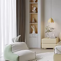 Cozy Children's Bedroom With Neutral Tones And Toys