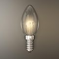 Small bulb colored lights 3d model