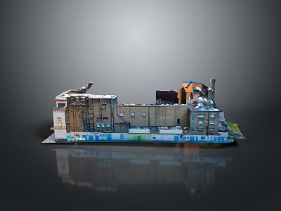 Ruins Realistic Game Items 3d model