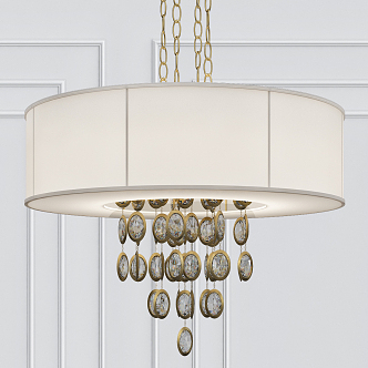 Modern chandelier 3d model