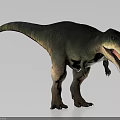 Realistic Tyrannosaurus Rex Dinosaur Model With Open Mouth And Detailed Skin Texture