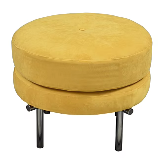 Stool Foot Casual Sofa Stool Bench Round Stool 3d model