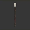 Hammer Warhammer Cartoon Hammer Magic Hammer Thor's Hammer Ancient Weapons Cold Weapons Medieval Items 3d model