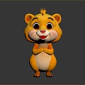 Squirrel Cartoon Squirrel Animation Squirrel Animation Squirrel Cartoon Characters Cartoon Animals Cartoon Small Animals 3d model