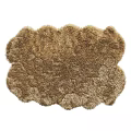 Fluffy Textured Shaped Rugs With Cloud Like Design In Two Colors 3d model