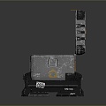 Science Fiction Box Science Fiction Box Military Box Password Box 3d model