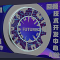 Future Technology Innovation Featuring Artificial Intelligence Virtual Reality And Smart Exploration 3d model