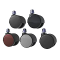 Various Colored Furniture Casters With Brake For Office Chairs And Equipment