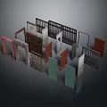 Diverse Collection of Doors with Various Styles Colors and Designs