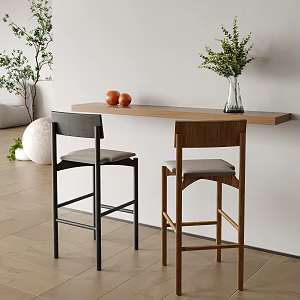 Modern Bar Chair Combination Bar Chair 3d model