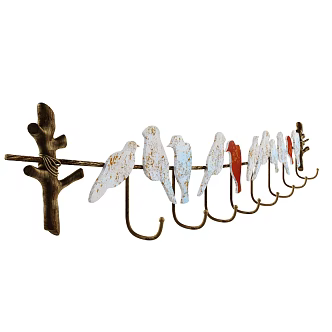 Industrial LOFT hook 3d model