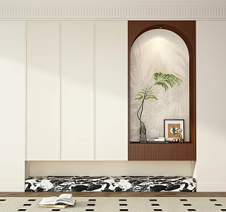 Entrance cabinet 3d model