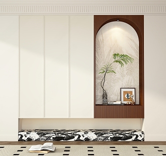 Entrance cabinet 3d model