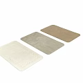 Textured Square Rugs In Beige Light Brown Neutral Tones For Modern Home Decor
