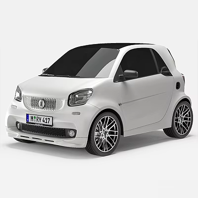 Hyundai car art fortwo brabus 3d model Hyundai car art fortwo brabus 3d model
