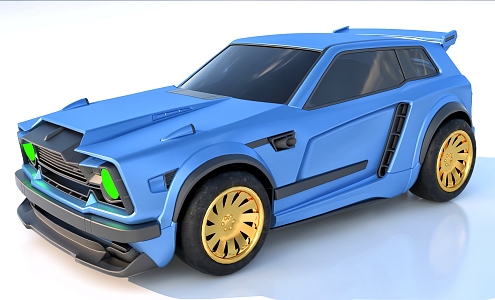 sports car 3d model