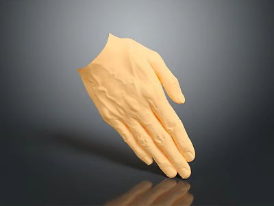 Disposable Medical Gloves For Healthcare Professionals With Comfortable Fit Design 3d model