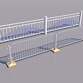 Railing Road Fence Road Isolation Road Fence Road Fence Road Protection Fence Road Railing 3d model