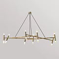 modern chandelier jbs jonathan browning jsb 3d model