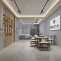 Modern SPA Sauna Interior With Wooden Shelves Massage Bed And Marble Floor
