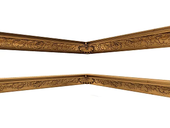 European-style Corner Carved 3d model