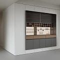 Modern Minimalist Sideboard 3d model