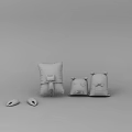 Cozy Animal Themed Throw Pillows Set With Orange Gray And White Designs