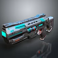 Science Fiction Weapon Future Weapon Science Fiction Equipment Concept Weapon Next Generation Weapon Next Generation Equipment 3d model