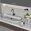 modern basin wash basin 3d model