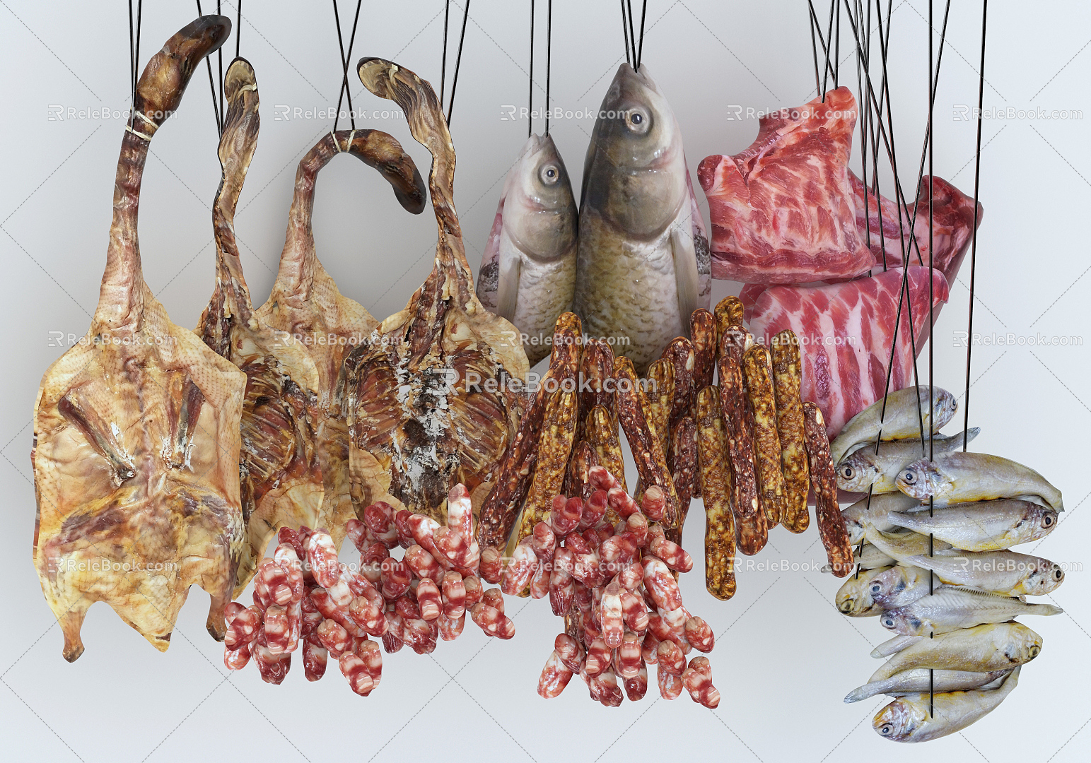 Modern Meat 3d model