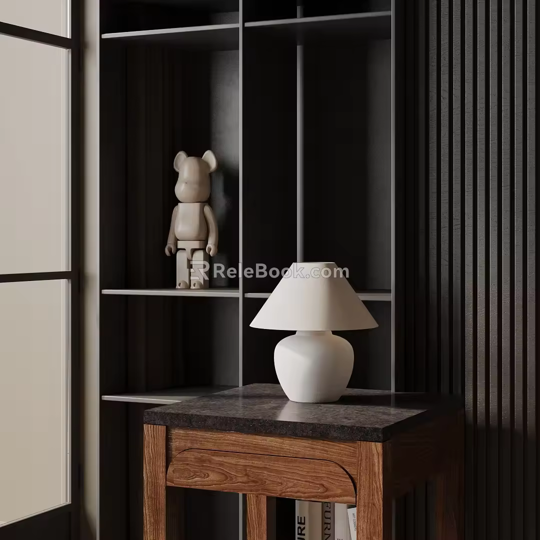 Modern table lamp 3d model