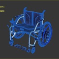 Modern Wheelchair Electric Climbing Wheelchair Electric Wheelchair Folding Wheelchair 3d model